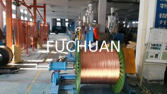 케이블 구리 와이어 진압 기계 자동차 PVC / PP / PE 와이어를 위한 라인