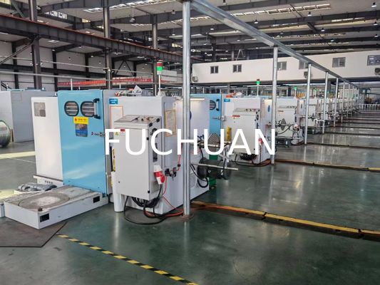 큰 수용량 자동적인 구리 철사 다발로 만드는 기계 4500KG 7.5KW 힘 100-300kg h