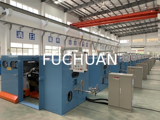 구리 와이어 트위싱 머신 0.2-1.04mm 와이어 지름 용량 100-350kg/h 다양한 와이어 유형