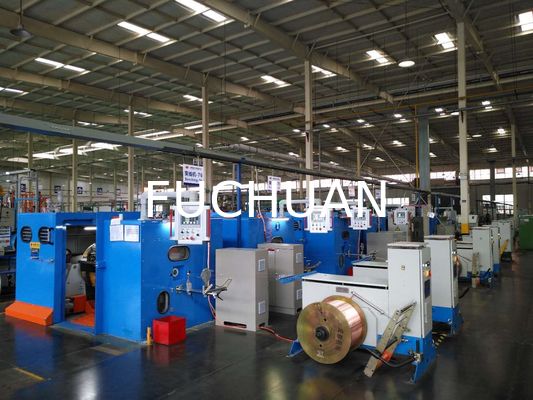 FUCHUAN 구리 와이어 다발 기계 트위스트 에나멜 처리된 베어 와이어 장비