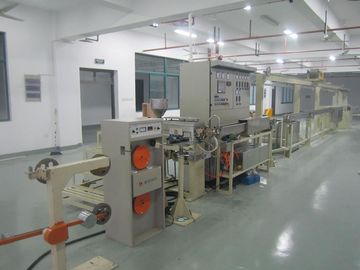 PVC FEP FPA ETFE 재료 extruder 케이블 와이어 진압 기계