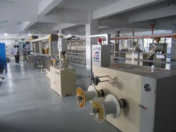PVC FEP FPA ETFE 재료 extruder 케이블 와이어 진압 기계