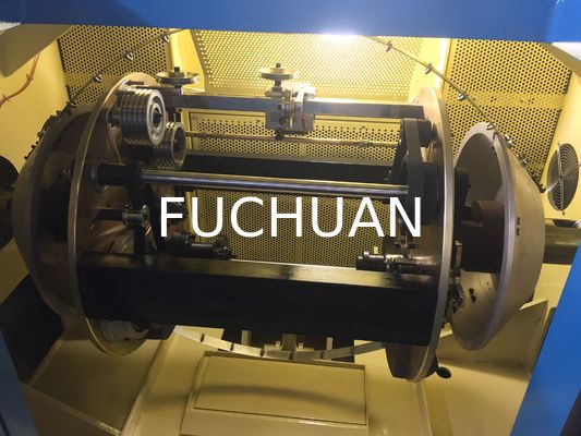 FUCHUAN 4000 트위스트 구리 와이어 펀칭 머신 터치 스크린 작동 19 PC