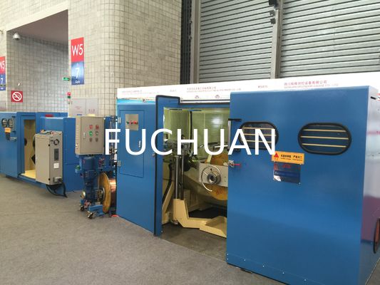 FUCHUAN 4000 트위스트 구리 와이어 펀칭 머신 터치 스크린 작동 19 PC