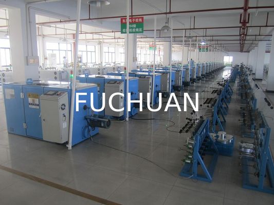 3.7kw 전선 주석 도금 연선기 구리선 연선기 0.8mm - 10.8mm 피치 영역