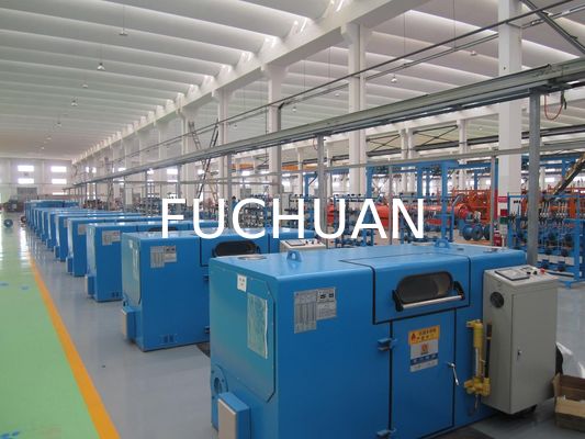 주석 도금 와이어 실버 자켓 FUCHUAN 구리 와이어 다발 기계 장비