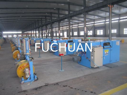 주석 도금 와이어 실버 자켓 FUCHUAN 구리 와이어 다발 기계 장비