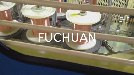 자동적인 두 배 강선전도 구리 철사 다발로 만드는 기계 케이블 번처 장비