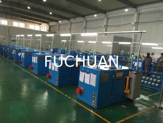 7.5Kw 와이어 트위스트 기계 FUCHUAN 2.5Kgf 하늘색 와이어 번처 장비