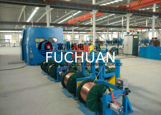 은색 재킷 와이어 펀칭 머신 18.5Kw 터치 스크린 조작 장비
