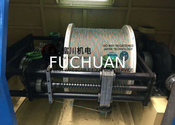 은색 재킷 와이어 펀칭 머신 18.5Kw 터치 스크린 조작 장비