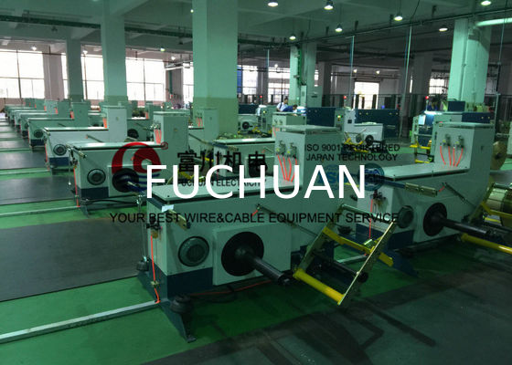 FUCHUAN 구리 와이어 다발 기계 트위스트 에나멜 처리된 베어 와이어 장비