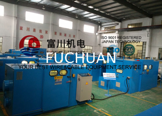 일반 1-6-12 지휘자를 뒤트는 FUCHUAN 철사 강선전도 기계 구리 철사