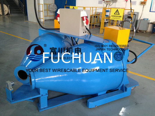 나사 Dia 70mm 철사 Dia 1-6mm를 가진 자동적인 철사를 위한 Fuchuan PVC 밀어남 기계