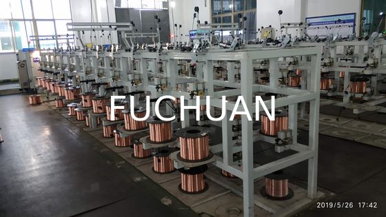 장비를 뒤트는 만드는 기계 케이블을 다발로 묶는 0.03-2.52mm 주석으로 입힌 구리 철사