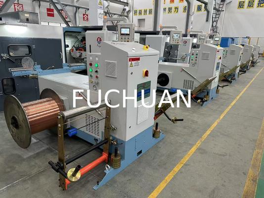 두 배 뒤트는 구리 철사 다발로 묶는 기계 덮개 0.8 mm2 16 mm2 좌초된 Fuchuan