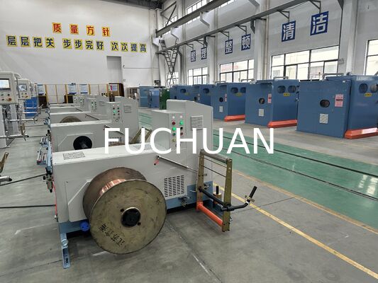 듀얼 트위스트 펀칭 머신 견고한 건설 고속 작동 및 정밀한 와이어 스트랜딩 기능을 제공합니다