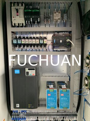 터치 스크린 7 인치 WEINVIEW 구리 와이어 펀칭 머신 1000KG 용량 자석 파우더 클러치 1.2kgf 와이어 처리