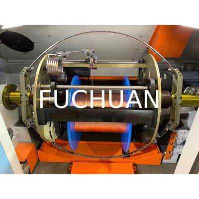 Fuchuan 고속 좌초 기계 구리 케이블 와이어 더블 트위스트 다발 장비