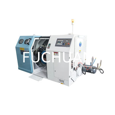 정밀 듀플 트위스트 펀칭 머신 (precision double twist bunching machine) 은 구리 선과 은장 선의 7개 이상의 스트랜드를 스트랜딩하는 기계입니다.
