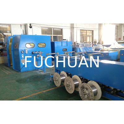 Fuchuan 1000mm High Quality Double Twist Copper Wire Bunching Machine Stranding Machine Cabling Machine