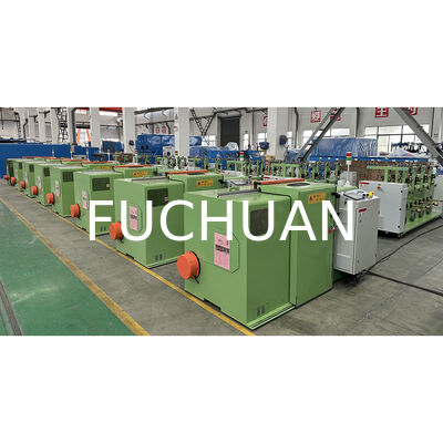 장비 Fuchuan를 뒤트는 최고 정밀한 구리 철사 다발로 만드는 기계 400B