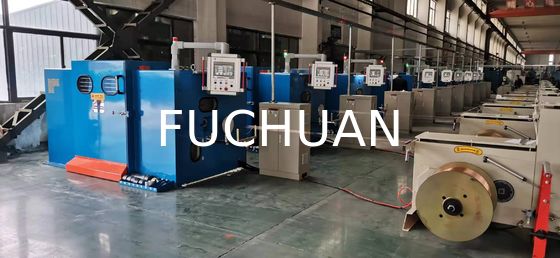 FUCHUAN 구리 와이어 다발 기계 트위스트 에나멜 처리된 베어 와이어 장비